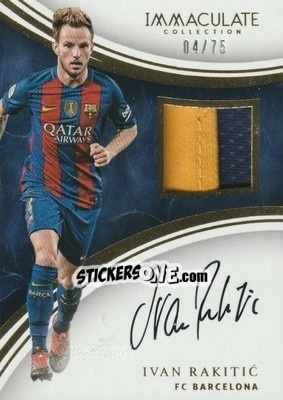 Sticker Ivan Rakitic - Immaculate Soccer 2017 n. P-IR - Panini