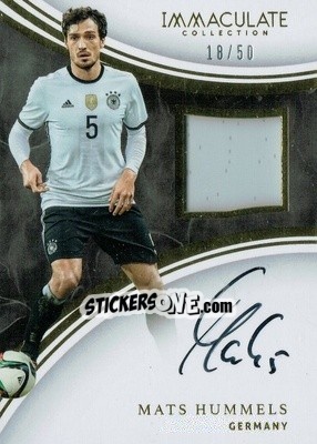 Sticker Mats Hummels - Immaculate Soccer 2017 n. P-MH - Panini
