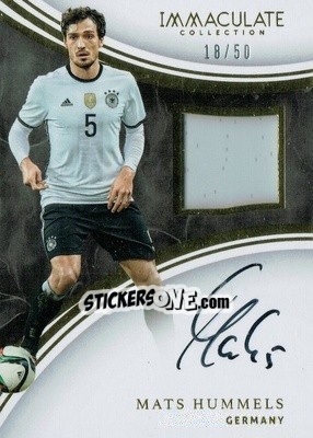 Cromo Mats Hummels - Immaculate Soccer 2017 - Panini