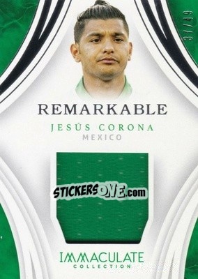 Sticker Jesus Corona - Immaculate Soccer 2017 - Panini