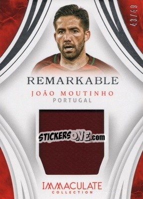 Sticker Joao Moutinho - Immaculate Soccer 2017 n. RM-JMO - Panini