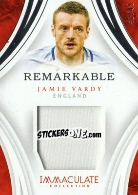 Sticker Jamie Vardy - Immaculate Soccer 2017 - Panini
