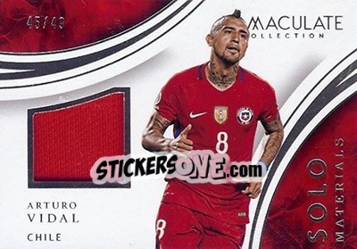 Figurina Arturo Vidal - Immaculate Soccer 2017 - Panini