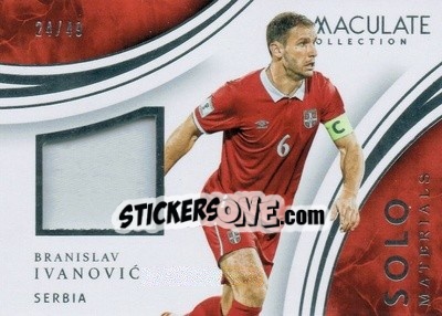 Sticker Branislav Ivanovic - Immaculate Soccer 2017 - Panini