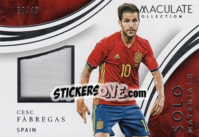 Sticker Cesc Fabregas - Immaculate Soccer 2017 n. SM-CSC - Panini
