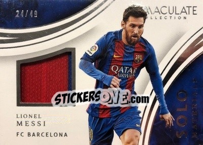 Sticker Lionel Messi - Immaculate Soccer 2017 n. SM-LM - Panini