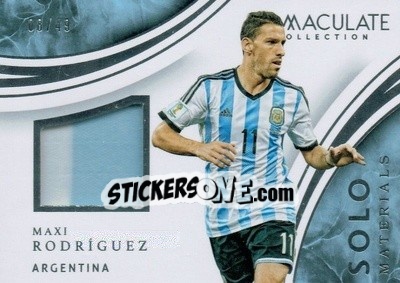 Sticker Maxi Rodriguez - Immaculate Soccer 2017 - Panini