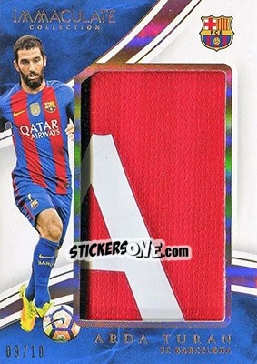 Sticker Arda Turan - Immaculate Soccer 2017 n. SJ-AT - Panini