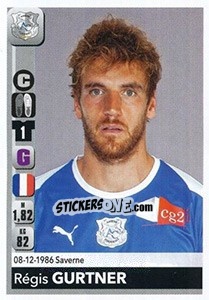 Sticker Régis Gurtner - FOOT 2018-2019 - Panini