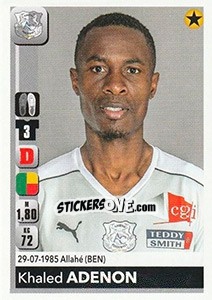 Sticker Khaled Adenon - FOOT 2018-2019 n. 3 - Panini