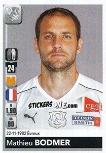 Sticker Mathieu Bodmer - FOOT 2018-2019 n. 10 - Panini