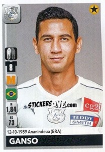 Sticker Ganso - FOOT 2018-2019 n. 11 - Panini