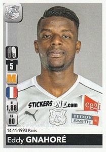 Sticker Eddy Gnahoré - FOOT 2018-2019 - Panini