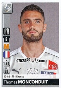 Cromo Thomas Monconduit - FOOT 2018-2019 - Panini