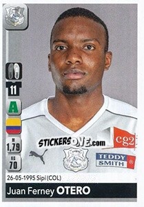 Sticker Juan Ferney Otero - FOOT 2018-2019 n. 21 - Panini