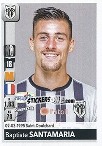 Sticker Baptiste Santamaria - FOOT 2018-2019 n. 41 - Panini