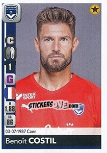 Sticker Benoît Costil - FOOT 2018-2019 n. 52 - Panini