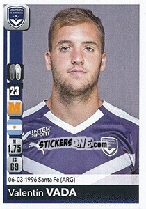 Cromo Valentín Vada - FOOT 2018-2019 n. 65 - Panini