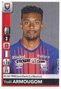 Cromo Yoël Armougom - FOOT 2018-2019 n. 78 - Panini