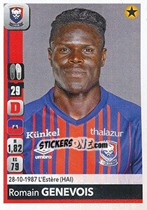 Cromo Romain Genevois - FOOT 2018-2019 n. 81 - Panini