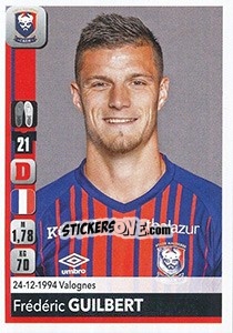 Sticker Frédéric Guilbert - FOOT 2018-2019 - Panini