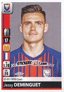 Sticker Jessy Deminguet - FOOT 2018-2019 n. 85 - Panini