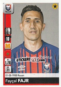 Sticker Fayçal Fajr - FOOT 2018-2019 n. 86 - Panini