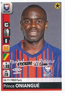 Sticker Prince Oniangué - FOOT 2018-2019 n. 88 - Panini