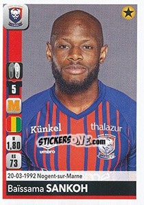 Sticker Baïssama Sankoh - FOOT 2018-2019 n. 91 - Panini