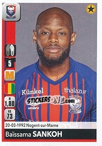 Figurina Baïssama Sankoh - FOOT 2018-2019 - Panini