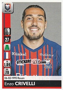 Figurina Enzo Crivelli - FOOT 2018-2019 - Panini