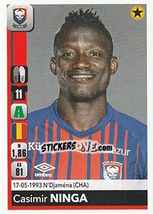 Sticker Casimir Ninga - FOOT 2018-2019 n. 95 - Panini