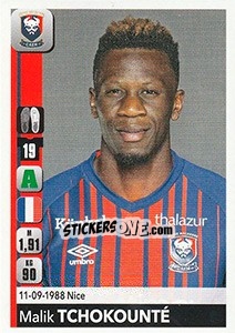 Sticker Malik Tchokounté - FOOT 2018-2019 n. 96 - Panini