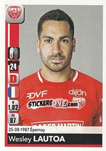 Sticker Wesley Lautoa - FOOT 2018-2019 n. 107 - Panini