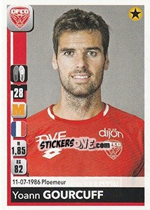 Sticker Yoann Gourcuff - FOOT 2018-2019 n. 112 - Panini