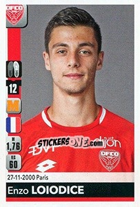 Sticker Enzo Loiodice - FOOT 2018-2019 n. 114 - Panini