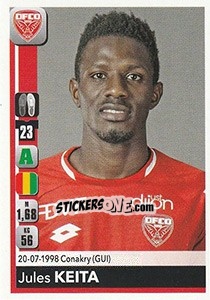 Sticker Jules Keita - FOOT 2018-2019 n. 119 - Panini