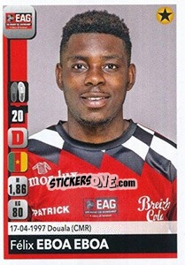 Sticker Félix Eboa Eboa - FOOT 2018-2019 n. 128 - Panini