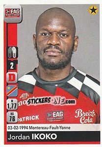 Figurina Jordan Ikoko - FOOT 2018-2019 n. 129 - Panini