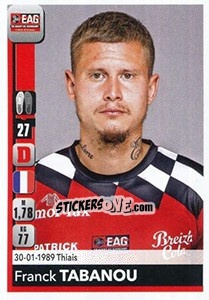 Sticker Franck Tabanou - FOOT 2018-2019 n. 133 - Panini