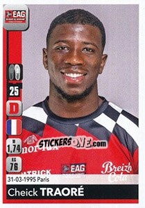 Sticker Cheick Traoré - FOOT 2018-2019 n. 134 - Panini