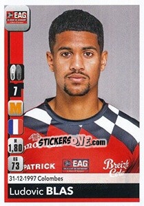 Sticker Ludovic Blas - FOOT 2018-2019 n. 136 - Panini
