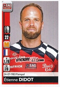 Sticker étienne Didot - FOOT 2018-2019 n. 139 - Panini