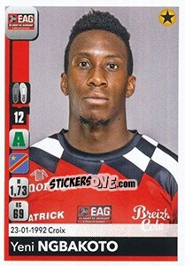 Figurina Yeni Ngbakoto - FOOT 2018-2019 n. 143 - Panini