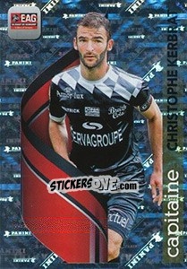 Sticker Christophe Kerbrat (Capitaine) - FOOT 2018-2019 - Panini