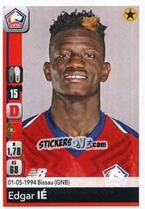 Sticker Edgar Ié - FOOT 2018-2019 n. 157 - Panini