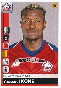 Cromo Youssouf Koné - FOOT 2018-2019 n. 158 - Panini