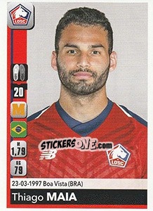 Sticker Thiago Maia - FOOT 2018-2019 n. 161 - Panini