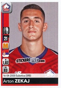 Sticker Arton Zekaj - FOOT 2018-2019 - Panini