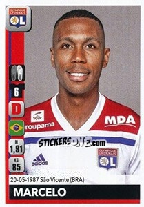 Sticker Marcelo - FOOT 2018-2019 n. 181 - Panini